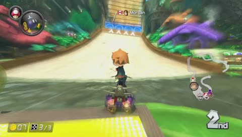 mario kart'd