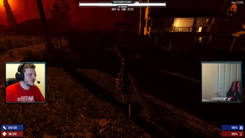 Only James could get it stuck !