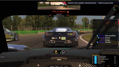 como ganhar posições em monza 