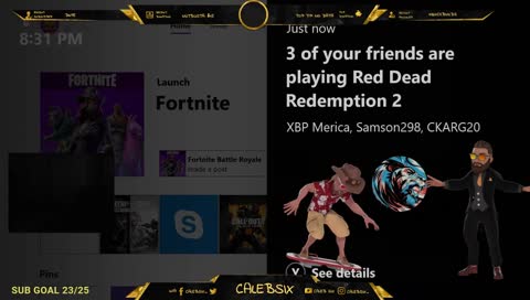 been like this for a whole hour... he forgot to turn off his stream when he left