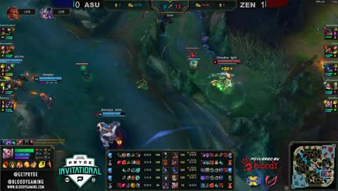 asu vs zenith infernal fight