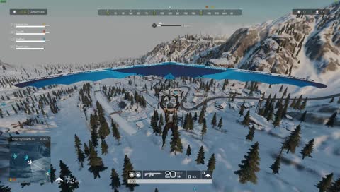 Einfach mal rein fliegen