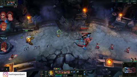 Zach going in