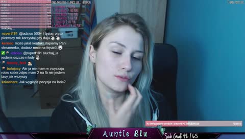 AuntieBlu mówi na jakiej podstawie dobiera partnerów