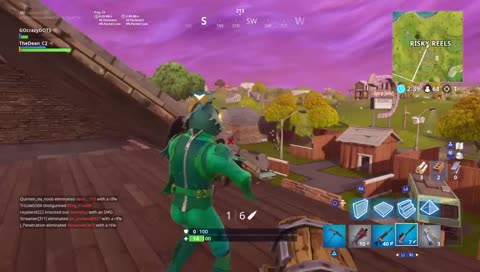 Stealing kills from the mod
