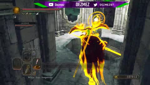 dez falls on purpose