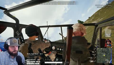 "please don't kill us." *immediately crashes vehicle*