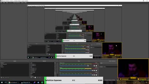 into the darkness he goes.