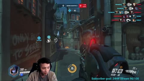 He just wanna be Winston...