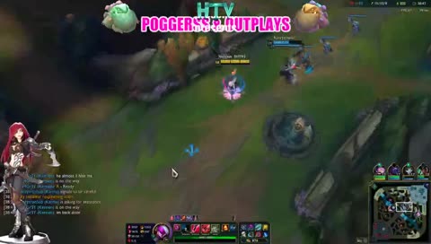 PENTAKILL!!!!!!!!! HereausTV on Katarina!!!!