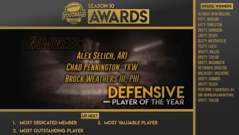 Pennington DPOY!