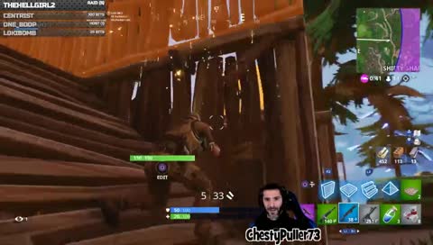 I'm just build up, jump and ... oops