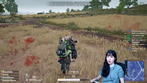 [배그] 본인은 잘 모르는 얼굴 운전ㅋㅋㅋ