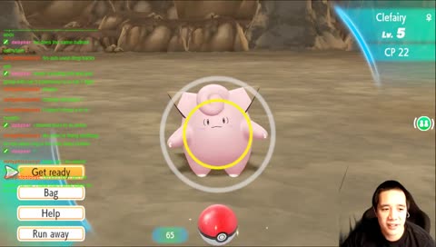 How a real man catches a Clefairy