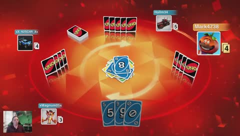 Joseph getting stacked by Matt | UNO [PS4] (11/30/2018)