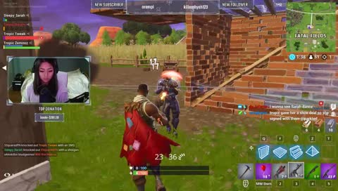 how many times can you say "scared me" in 10 seconds?