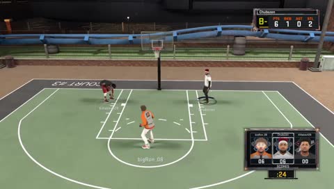 Nba 2k17 / 21 Court he leaning