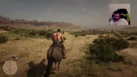 Se le cerró el caballo apá?