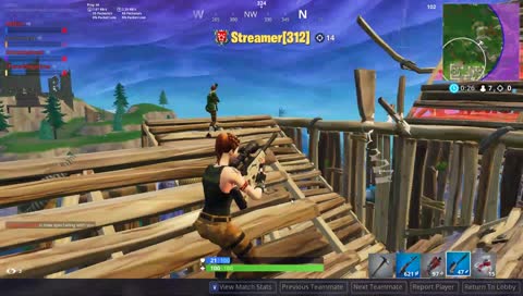 Player using Aimbot assisting