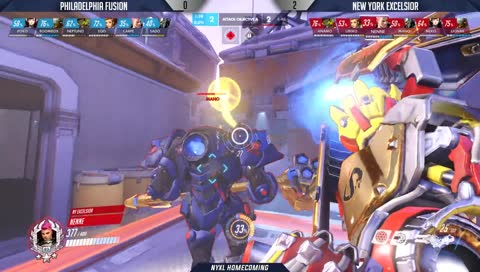 PHL Fusion attacking NYXL, Volksaya point 1