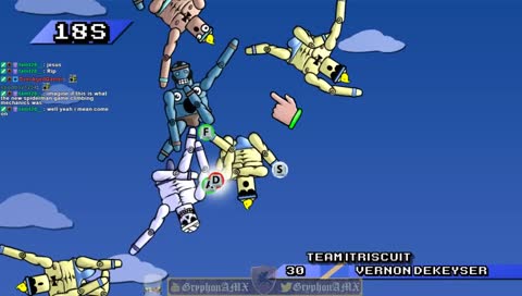 Just by a thread [of hair]!