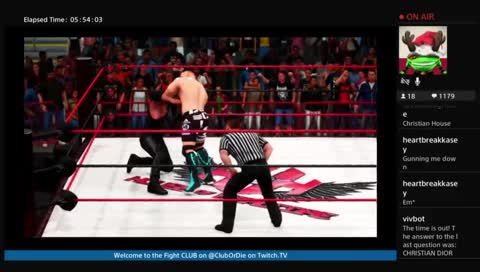 Kasey defeats Corbin with a viscous Kayfaber Outta Nowhere 