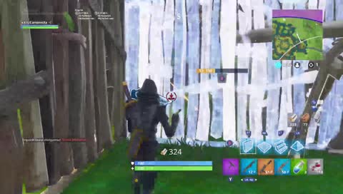 He builds above his character