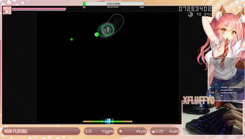 Spaced cut stream god