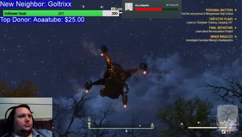 THE PILOT FELL ASLEEP