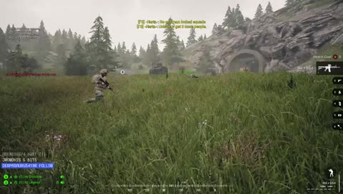 Lifesaving private parts touching. 