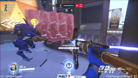 Taimou popping off on OP hero