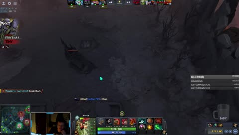 Pudge shows his amazing skills.... or not... xDDD
