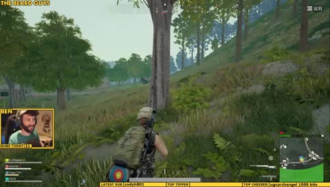 running m24 headshot " OH Baby"