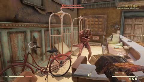 fallout 76: indestructible scorched wanderer