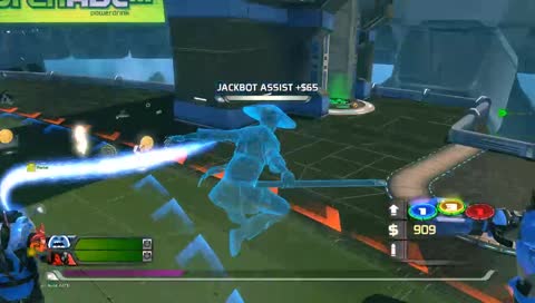 Their turret is a mine a now! Ha ha ha!