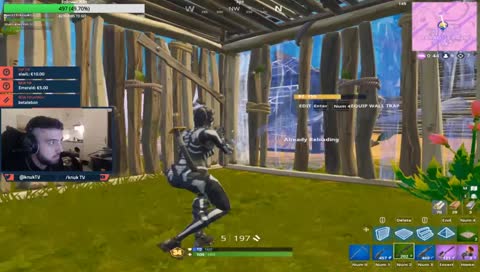 AND HE GOES FOR THE HEROES PLAYS