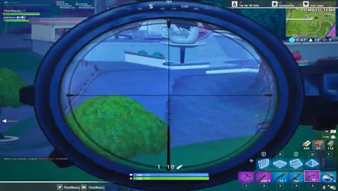 aim and click. we hit those.