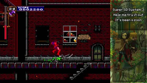 fighting these skeleton ninja and like going this way