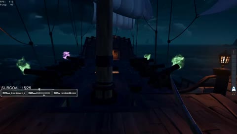 Slipping on banana peels in the Crow's Nest