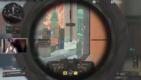1 v 4 Nuketown BO4