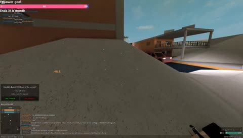 stuck on a dumpster for like 5 seconds