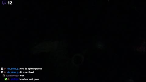 The night is dark and full of toeters