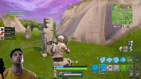 Teaching him how to talk...