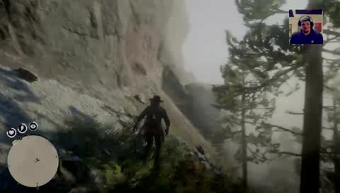 thats one way down a mountain - RDR 2 