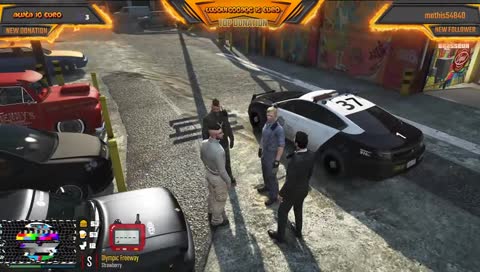 FLASH NEWS : LE LSPD RENVERSE UN CITOYEN