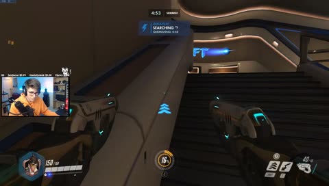 someone just very normally walks by in the back