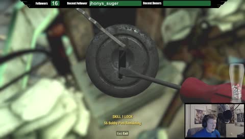 "I didn't even have to move it"