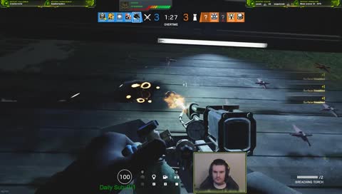 Rem Opens Up The Wall And Loses The Gunfight