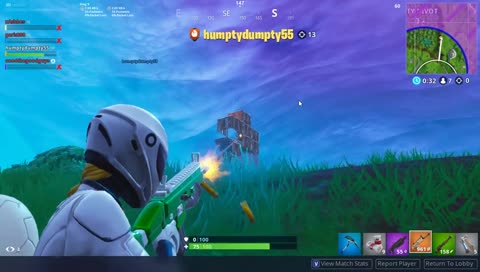 Humpty carried us to 3rd place with 13 kills