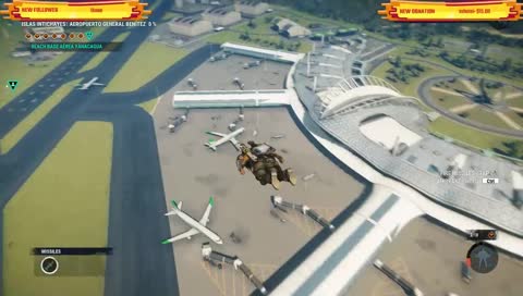 Thank you for flying insane airlines, please keep your barf bag at hand.